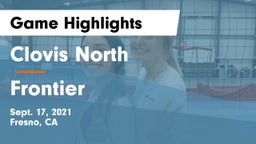 Clovis North  vs Frontier  Game Highlights - Sept. 17, 2021
