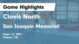 Clovis North  vs San Joaquin Memorial  Game Highlights - Sept. 17, 2021