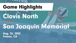 Clovis North  vs San Joaquin Memorial Game Highlights - Aug. 26, 2023