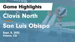 Clovis North  vs San Luis Obispo  Game Highlights - Sept. 8, 2023