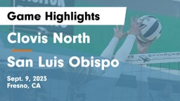 Clovis North  vs San Luis Obispo  Game Highlights - Sept. 9, 2023