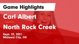 Carl Albert   vs North Rock Creek  Game Highlights - Sept. 23, 2021