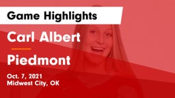 Carl Albert   vs Piedmont  Game Highlights - Oct. 7, 2021