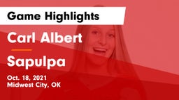 Carl Albert   vs Sapulpa  Game Highlights - Oct. 18, 2021