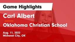 Carl Albert   vs Oklahoma Christian School Game Highlights - Aug. 11, 2022