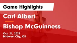 Carl Albert   vs Bishop McGuinness  Game Highlights - Oct. 21, 2022