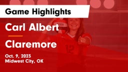 Carl Albert   vs Claremore  Game Highlights - Oct. 9, 2023