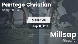 Matchup: Pantego Christian vs. Millsap  2016