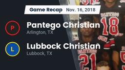 Recap: Pantego Christian  vs. Lubbock Christian  2018