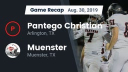 Recap: Pantego Christian  vs. Muenster  2019