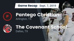 Recap: Pantego Christian  vs. The Covenant School 2019