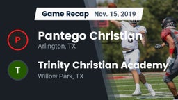 Recap: Pantego Christian  vs. Trinity Christian Academy 2019