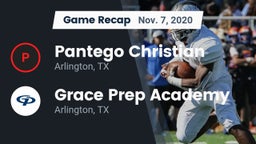 Recap: Pantego Christian  vs. Grace Prep Academy 2020