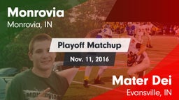 Matchup: Monrovia  vs. Mater Dei  2016