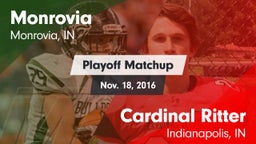 Matchup: Monrovia  vs. Cardinal Ritter  2016
