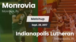 Matchup: Monrovia  vs. Indianapolis Lutheran  2017