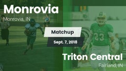 Matchup: Monrovia  vs. Triton Central  2018