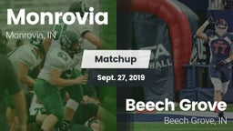 Matchup: Monrovia  vs. Beech Grove  2019