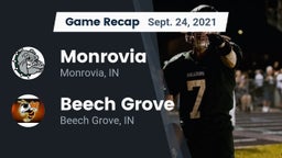 Recap: Monrovia  vs. Beech Grove  2021