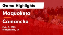 Maquoketa  vs Camanche  Game Highlights - Feb. 3, 2023