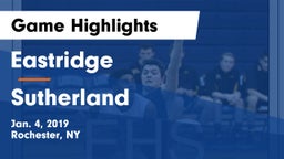 Eastridge  vs Sutherland  Game Highlights - Jan. 4, 2019