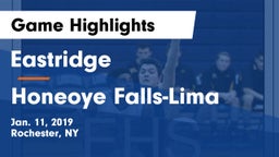 Eastridge  vs Honeoye Falls-Lima  Game Highlights - Jan. 11, 2019