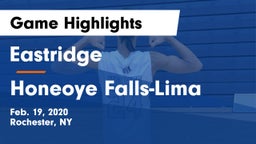 Eastridge  vs Honeoye Falls-Lima  Game Highlights - Feb. 19, 2020