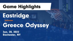 Eastridge  vs Greece Odyssey  Game Highlights - Jan. 28, 2022