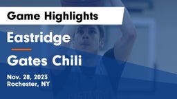 Eastridge  vs Gates Chili  Game Highlights - Nov. 28, 2023