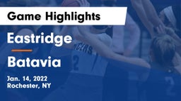 Eastridge  vs Batavia Game Highlights - Jan. 14, 2022
