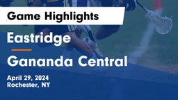 Eastridge  vs Gananda Central  Game Highlights - April 29, 2024