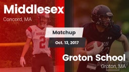 Matchup: Middlesex High vs. Groton School  2017