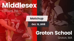 Matchup: Middlesex High vs. Groton School  2018