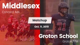 Matchup: Middlesex High vs. Groton School  2019