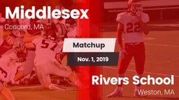 Matchup: Middlesex High vs. Rivers School 2019