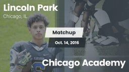 Matchup: Lincoln Park High vs. Chicago Academy 2016