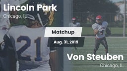 Matchup: Lincoln Park High vs. Von Steuben  2019