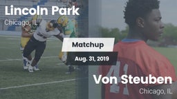 Matchup: Lincoln Park High vs. Von Steuben  2019