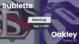 Matchup: Sublette  vs. Oakley 2019