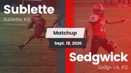 Matchup: Sublette  vs. Sedgwick  2020