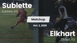 Matchup: Sublette  vs. Elkhart  2020