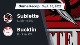 Recap: Sublette  vs. Bucklin 2022