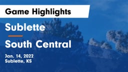 Sublette  vs South Central Game Highlights - Jan. 14, 2022