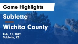 Sublette  vs Wichita County  Game Highlights - Feb. 11, 2022
