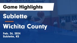 Sublette  vs Wichita County  Game Highlights - Feb. 26, 2024