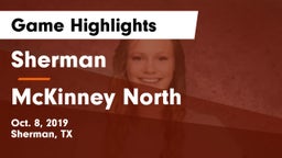 Sherman  vs McKinney North  Game Highlights - Oct. 8, 2019