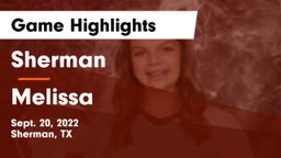 Sherman  vs Melissa  Game Highlights - Sept. 20, 2022