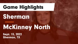Sherman  vs McKinney North  Game Highlights - Sept. 13, 2022