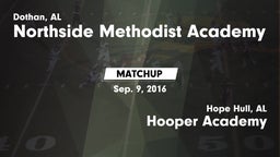 Matchup: Northside Methodist vs. Hooper Academy  2016