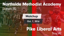 Matchup: Northside Methodist vs. Pike Liberal Arts  2016